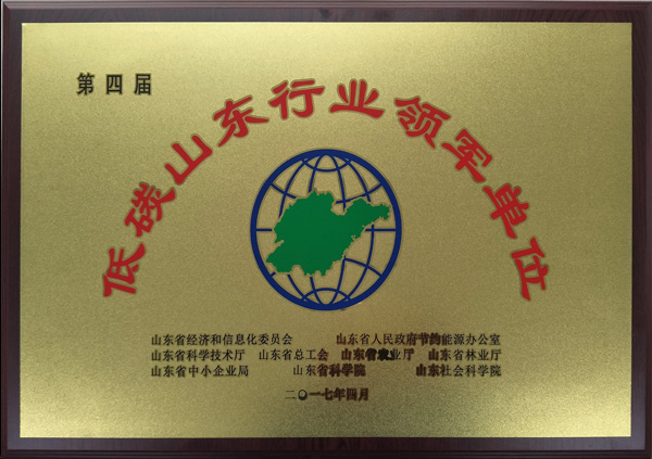 低碳山東行業領軍單位